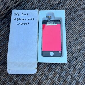 Replacement screen assembly for an Apple iPhone 4 (CDMA model) A1349 Black